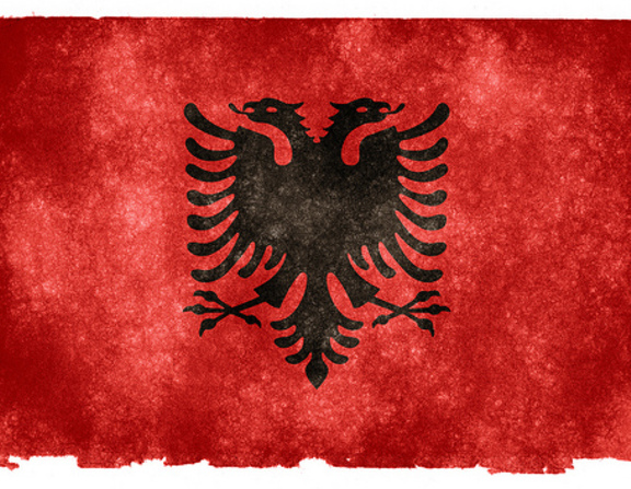 Large albanian flag
