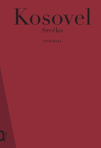 Book kosovel integrali naslovnica
