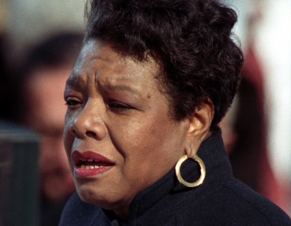 Large angelou at clinton inauguration  cropped 2 